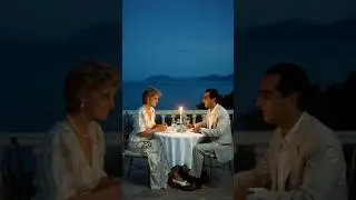 Księżna Diana i Dodi Fayed: Prywatna letnia kolacja nad morzem 🌙✨ Romans i luksus #Kr&oacute;tkie filmy