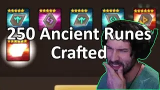 I Saved Up 250 Ancient Rune Crafts + Some Extra (Summoners War)