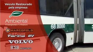 Trólebus Torino GV Restaurado pela Ambiental Transportes 68 8000