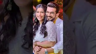 Arjun Bijlani With his beautiful wife Neha Swami 🤍🤩🤞 #couplegoals #arjunbijlani #shorts
