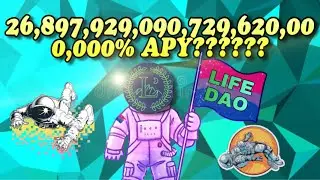 Why it&rsquo;s the best time to stake in LIFE DAO? Insane APY + another WOW factor to push the price up!