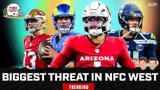 TRENDING: Arizona Cardinals Path to NFC West Title: The BIGGEST Threat &mdash; 49ers, Seahawks or Rams?