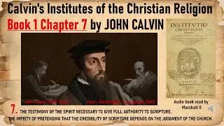 Book 1 Chapter 7 - The Institutes of the Christian Religion by JOHN CALVIN