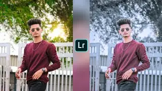 Lightroom Moody Silver Tone Photo Editing Tutorial | Lightroom Silver Preset Download | Arman Editz