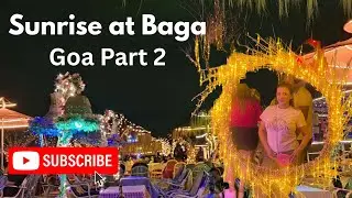 Sunrise k Lea Baccha party at beach 🏖️ #almoria #beachvibes #familyvacation #wavesounds #nightlife