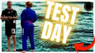 BJJ Test Day | Clamp Guard Spin Escape Counter | BJJ Commentary #149 #149realizebjjlife