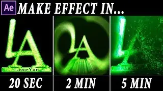 Make Effect in 20 Sec, 2 Min and 5 Min - AFTER EFFECTS