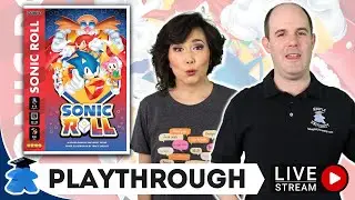 Sonic Roll - Live Playthrough Board Game and Giveaway.