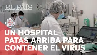 El Clínic de Barcelona ha convertido quirófanos en UCI para atender el aluvión de casos de Covid-19