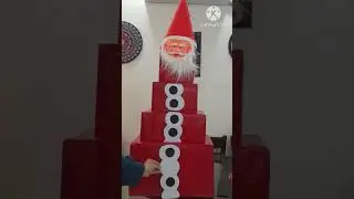 How to Make Big Santa Clause 🎅 from Waste Old Boxes | कबाड से जुगाड #Christmas decor #Santa #DIY