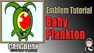 Advanced Warfare: Baby Plankton Emblem Tutorial! (Call of Duty)