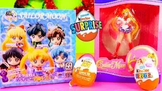 Sailor Moon Full Case Unboxing Toys Kinder Joy Surprise Eggs Opening DCTC Disney Cars Toy Club