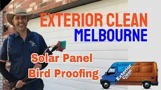 Residential Bird Proofing for Solar Panels - Exterior Clean Melbourne - Call 0416 484 644 quote