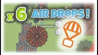 NEW METEOR SHOWER UPDATE! 6 AIR DROPS AT ONCE! | SURVIV.IO