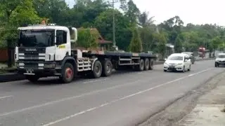 Truk trailer Scania!!Truk tronton dump truk truk Pertamina truk wingbox truk molen truk kontainer 
