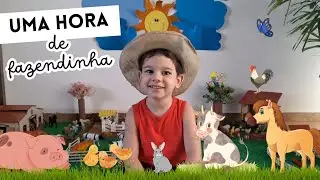 Fazendinha de brinquedo do João Lucas. Uma hora de fazendinha.