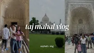 taj mahal + buddhist monument vlog! 🇮🇳📸 | tibetan vlogger