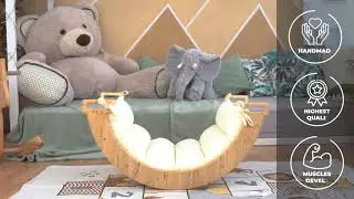 Climbing arch with pillow vanilla