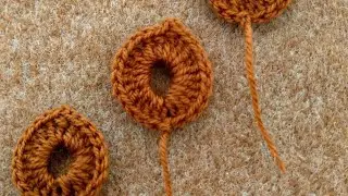 How to make crochet leaves with easy steps