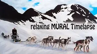 The AMAZING Trip to Alaska/ The MURAL of the Story #artchannel #muralpainting