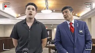 20-Year-Old Realizes He May Never Walk Free Again &ndash; Court Reaction Caught on Camera