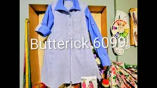 Project 43 Part #3: Loose-fitting pullover tunic. Butterick6099 is done.
