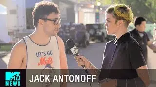Jack Antonoff (Bleachers) on Social Media & 'Suburban Feelings' | Governors Ball | MTV News