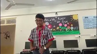 Debate competition on  role of AI in libraries at PM Shri KV Himmatnagar