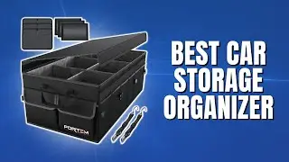 FORTEM Car Trunk Organizer - Car Storage MUST HAVE