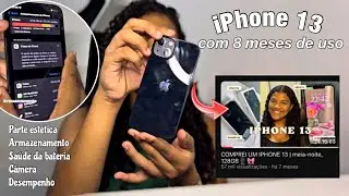 MEU IPHONE 13 *com 8 meses de uso*📲💋