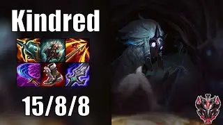 Kindred vs Ekko JUNGLE - Patch 12.20 euw1 GRANDMASTER