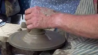 Pottery Demonstration Medieval Fair Perth Perthshire Scotland