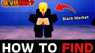 HOW TO FIND the BLACK MARKET FAST in Devil Hunter (Roblox)