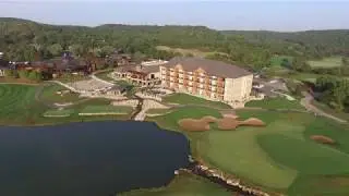 Flyover Old Kinderhook Hotel - Lake of Ozarks, Missouri