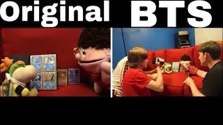 SML Movie: Bowser Junior&rsquo;s Pokemon Cards! BTS and Original Side By Side!