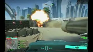 Battlefield 2042. Миниган на гусеницах M5C BOLTE.