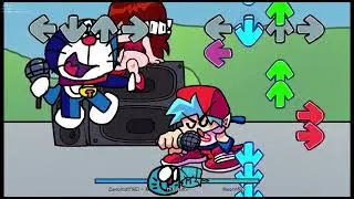 FNF Vs. Doraemon Mod Beta Gameplay