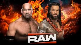 Roman Reigns vs Goldberg | WWE RAW Netflix |  SPEAR vs SPEAR WWE 2K25