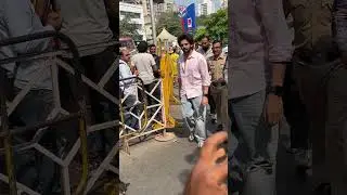Kartik Aaryan at the Siddhivinayak Temple | Bollywood Star's Visit #kartikaaryan