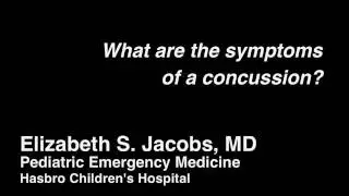 Sports injuries and concussion series -- Video 1