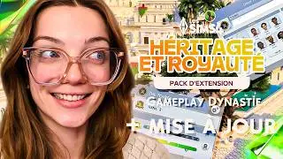 Trailer gameplay Dynastie | Les Sims 4 H&eacute;ritage et Royaut&eacute; + Infos mise &agrave; jour ! 👑