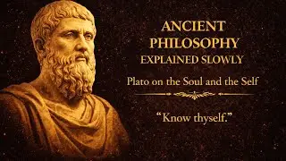 Ancient Philosophy Explained Slowly | Plato on the Soul and the Self