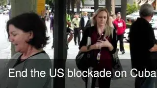ACFS calls the end of the US blockade on Cuba