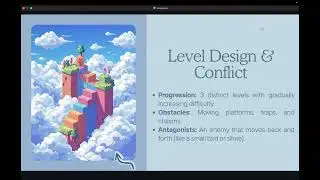 Sky Jumper Project Presentation - Game Development