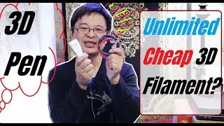 How to get cheap 3D filament for 3D pen with unlimited possibility