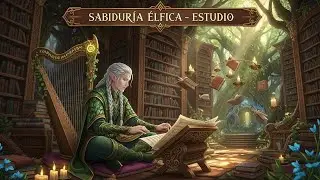 CANTOS DE LOS ELFOS DEL CREP&Uacute;SCULO 💫 - M&Uacute;SICA &Eacute;LFICA PARA DORMIR Y SANAR EL CORAZ&Oacute;N