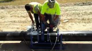 SOLDADURA A TOPE TUBERIAS DE POLIETILENO