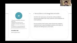 service innovation reflection