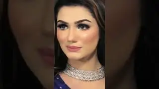 modal makeup|makeup in blue dress|glossy makeup