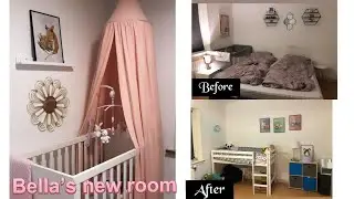 SETTING UP OUR NEW ROOMS!😍